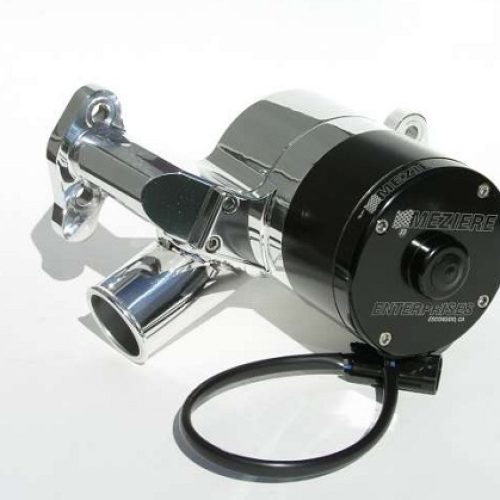 ELECTRIC WATER PUMP SBC , 4.3 V6 55 GPM POLISHED