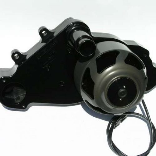 ELECTRIC WATER PUMP LS1 STREET55 GPM BLACK WITH IDLER. LS3
