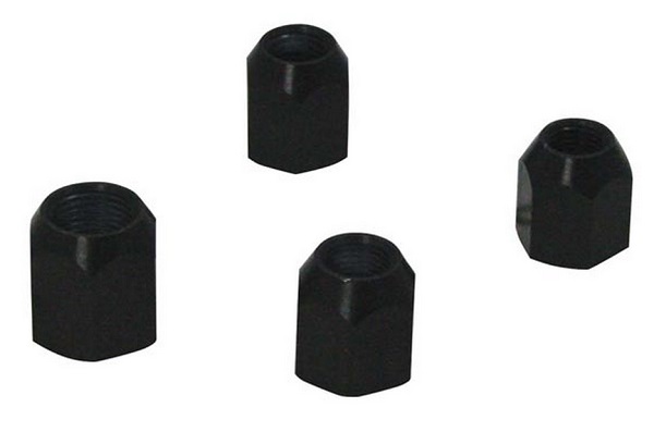 WHEEL NUTS 5/8"-18 ( 5 PACK ) 60° TAPERED SEAT, BLACK OXIDE