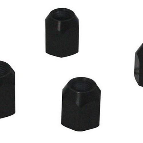 WHEEL NUTS 12MM-1.5 (5-PK) 60° TAPERED SEAT, BLACK OXIDE