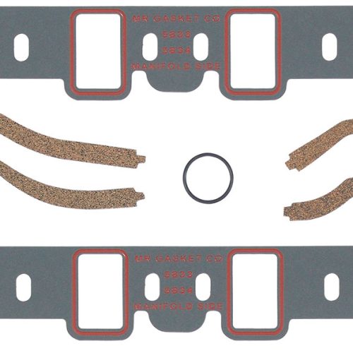 INTAKE GASKET 302W – 351W SET ULTRA SEAL 2.13″ x 1.25″ .060