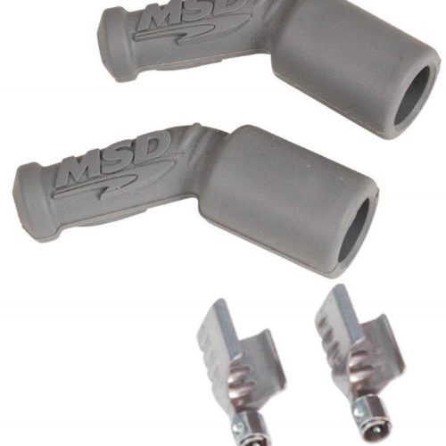 CHEV LS1 LS2 COIL LEAD BOOTS  45 DEG. 2 X BOOTS & TERMINALS