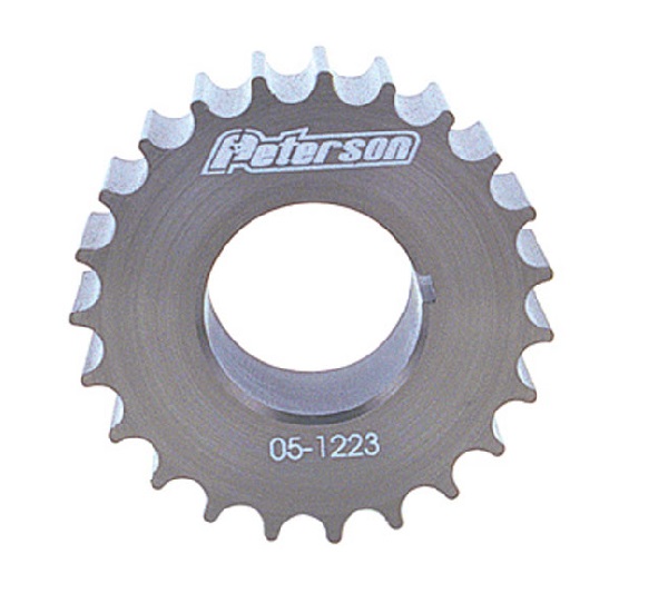 HTD CRANK PULLEY, 19 TOOTH 1" WIDE, 1" BORE, 1/8" KEYWAY