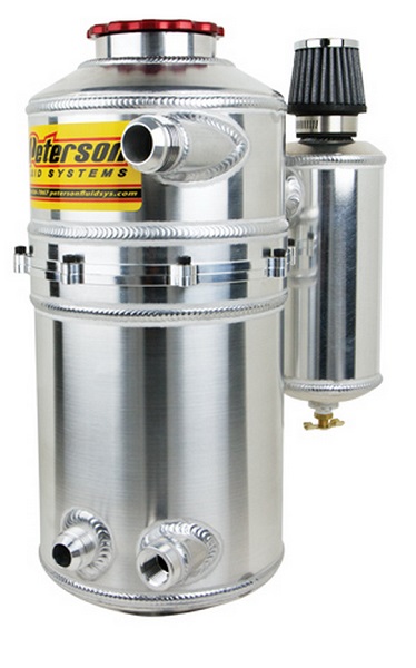 PETERSON 7 DRAG TANK WITH 1.5 GAL DUAL RETURN BREATHER CAN