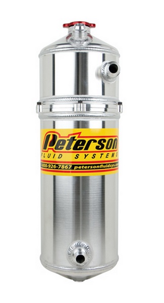 PETERSON DRY SUMP TANK-SPRINT 2 GAL DUAL RETURN -12AN 2 PCE