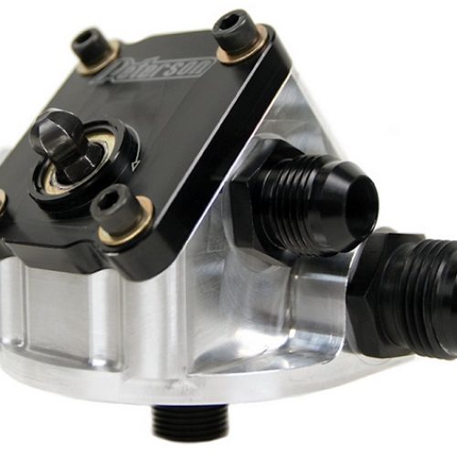 OIL PRIMER FILTER HEAD – CHEV -12AN LEFT TO RIGHT, SMALL