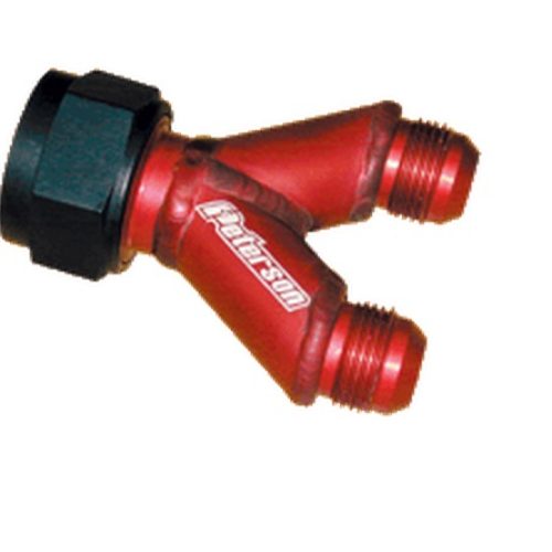 PETERSON Y-MANIFOLD -20AN FEM WITH 2 X -12AN MALE