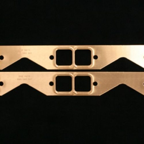 SCE PRO COPPER EXHAUST GASKET SBC SQUARE PORT PAIR