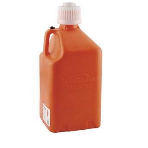 5 GAL/18.9L UTILITY JUG SQUAREORANGE 9.5″ X 9.5″ X 21″ SINGL