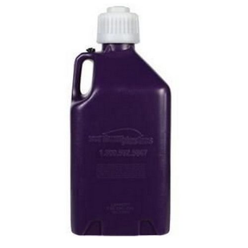5 GAL/18.9L UTILITY JUG SQUAREPURPLE 9.5″ X 9.5″ X 21″ SINGL