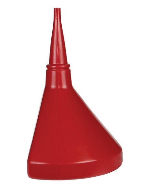 14" FUNNEL RED D - SHAPED