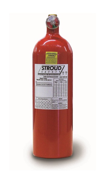 REPLACEMENT 5LB NOVEC 1230 FIRE BOTTLE. (BOTTLE ONLY)