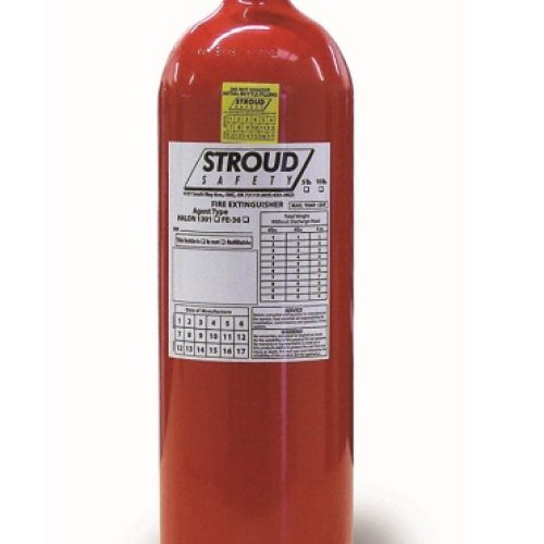 REPLACEMENT 10LB NOVEC 1230   FIRE BOTTLE. (BOTTLE ONLY)