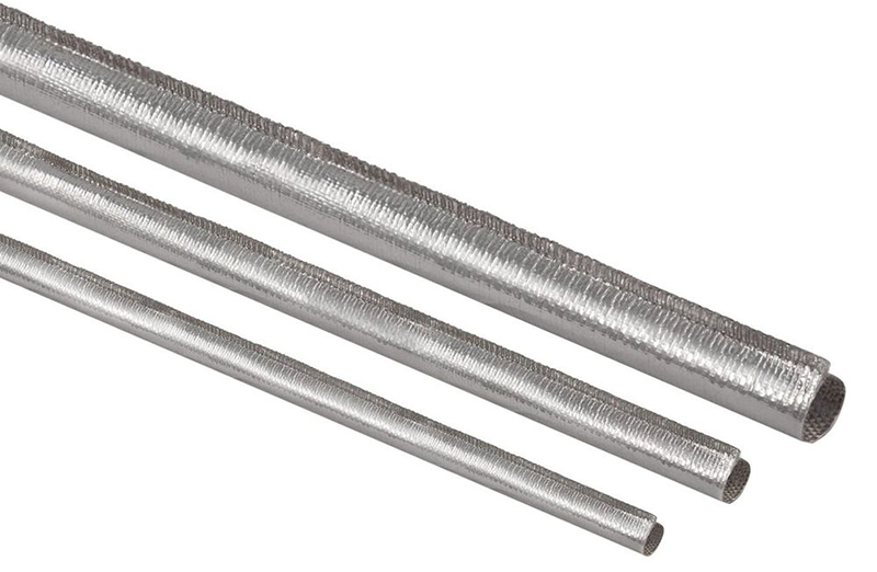 ALUMINIZED THERMO SLEEVE 1-1/8-1-1/2" 50FT ROLL
