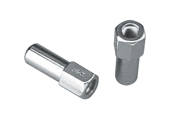 CHROME MAG WHEEL NUTS (4) OPEN7/16 PROSTAR 1.38 SHANK-WELD