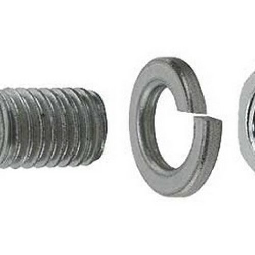 1933/34 HEADLAMP STAND BOLT SSEA  POLISHED S/S  NO HOLE