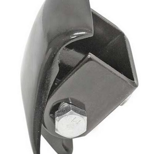 1933-34 FRONT FENDER TIE BRKT BLACK PAINTED DIE CAST    EA