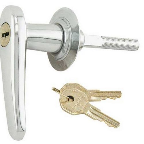 1932-34 DECK LID HANDLE       LOCKING DIE CAST-CHROME