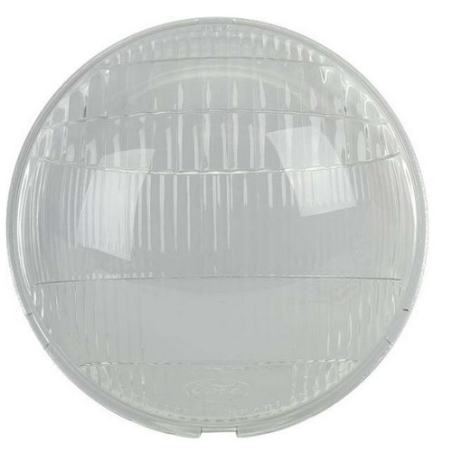 1936 FORD HEADLAMP LENS EA W/ORIGINAL FORD LOGO GLASS