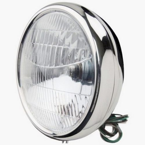 1932 STAINLESS HEAD LAMPS PR POLISH-NO TURN SIGNAL