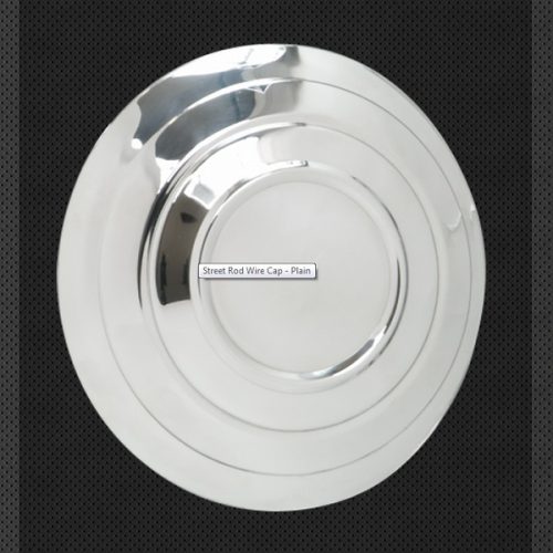1932-35 STREETROD WIRE CAP EASTAINLESS STEEL – PLAIN-