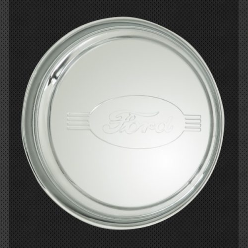 1942 FORD HUBCAP  EA          STAINLESS – SUIT SOLID/GENNIE