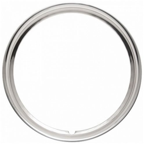 16 HOT ROD STYLE TRIM RING    SMOOTH-STAINLESS STEEL    EA