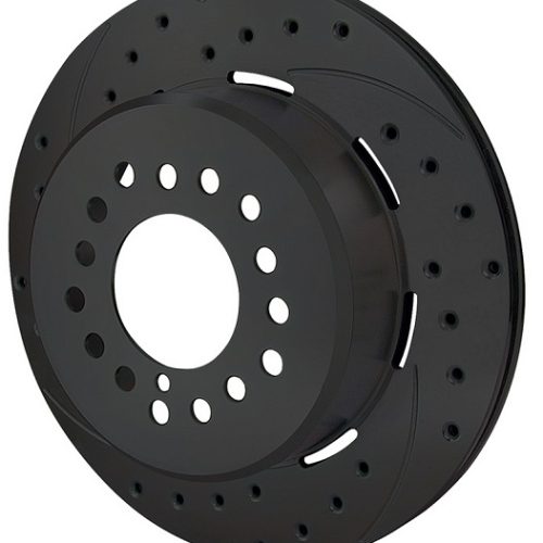 SRP ROTOR DRILLED BLACK – RH  12.19″ x .810″, 2.32″ OFFSET