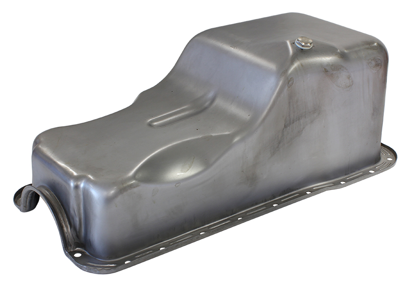STOCK OIL PAN FORD 289-302W FRONT SUMP RAW - Image 2