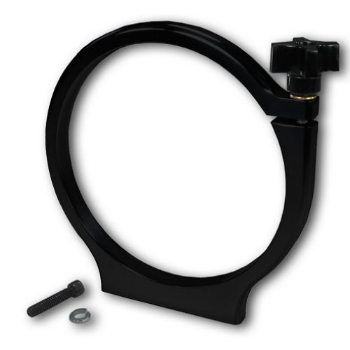 ALUMINIUM BOTTLE MOUNT 5.25″  * BLACK *  EACH