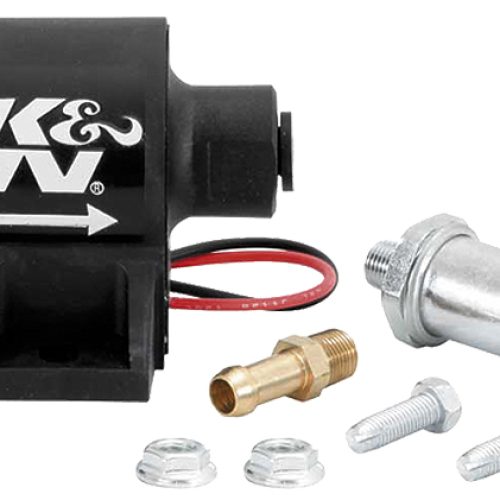 ELECTRIC FUEL PUMP, 34GPH     7-10 PSI, 3/8″ BARB & FILTER
