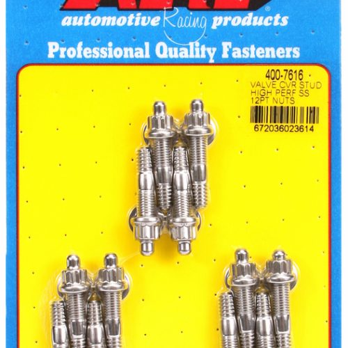 VALVE COVER 12PT S/S STUD KIT 1.5″x1/4″-20 (12) CAST COVERS
