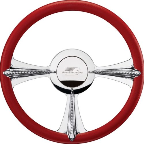 BILLET SPECIALTIES RAT TAIL   STEERING WHEEL 14 PROFILE