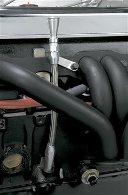 LOKAR ENGINE DIPSTICK SB CHEV LATER MODEL DRIVER SIDE