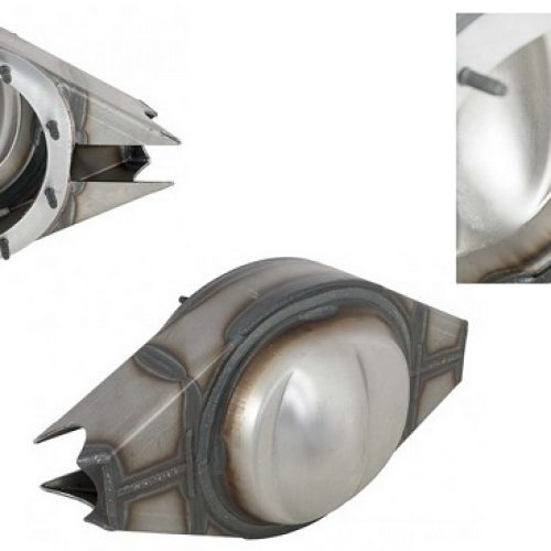 STRANGE 9 HOUSING 3.25OD LESS TUBES & ENDS