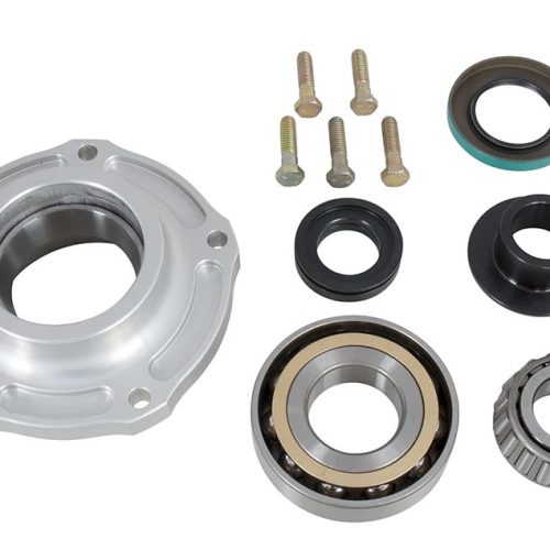 TAPER/BALL BRG PINION SUPPORT 28-SPLINE PINION, BILLET ALUM.