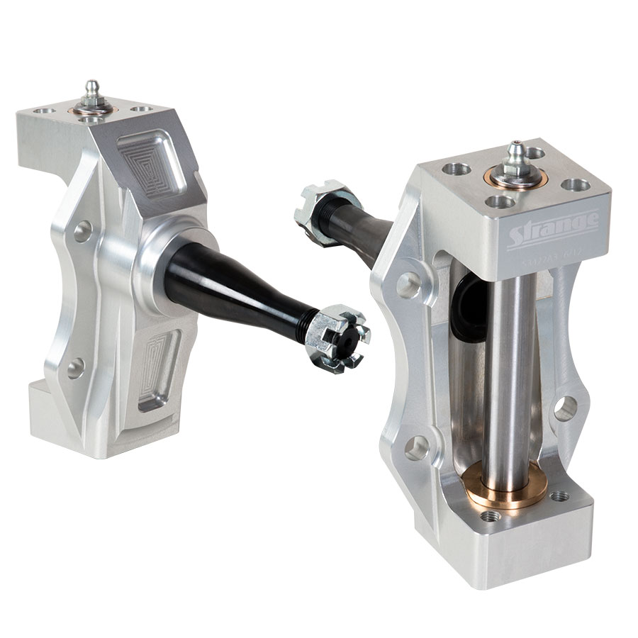 FUNNY CAR FRONT SPINDLES ADJUSTABLE HEIGHT, BILLET