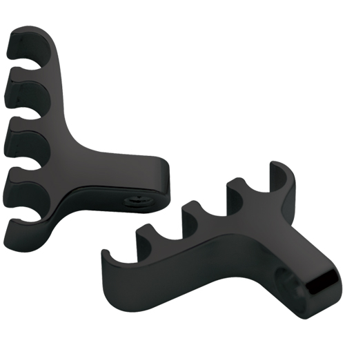 LEAD SEPARATORS, 4-WIRE BLK PRBILLET, VALVE COVER MOUNT