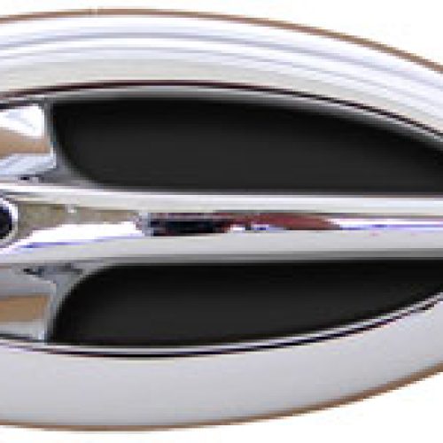 DOOR HANDLES ELLIPTICAL CHROME BALL END W/INSERTS