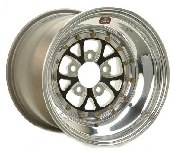 V-SERIES BLACK 15x8 , 4.00 B/S5x4.75 BOLT