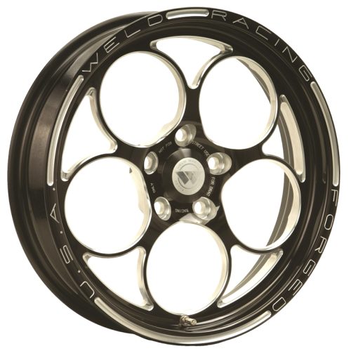 17X4.5 MAGNUM PRO 5X4.75 BC   2.25 BS  BLACK