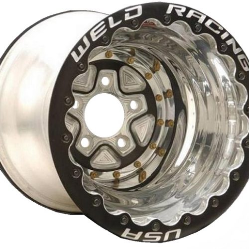 16×16 ALUMASTAR PRO 15.3 SFI 5×5.5″, 5″B/S, BLK ULTRA LITE