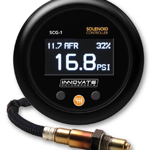 SCG-1 SOLENOID BOOST CONTROL  & WIDEBAND GAUGE KIT.