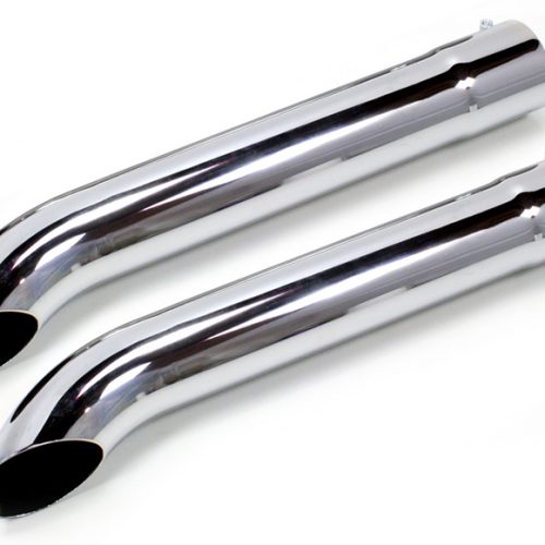 PATRIOT SIDE TUBE TURNOUTS PR 3.5IN 26L*CHROME* W/MUFFLER