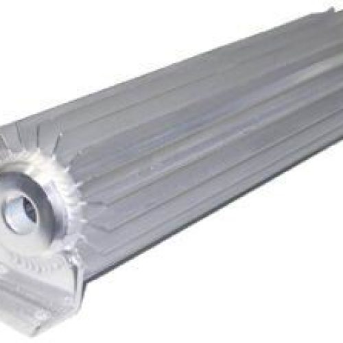 ALUM TUBE TYPE TRANS COOLER   12 LENGTH ANODISED