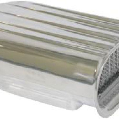 ALLOY HOOD SCOOP FINNED POLISH13.5″ LONG 4″ HIGH  1 x 4 BBL