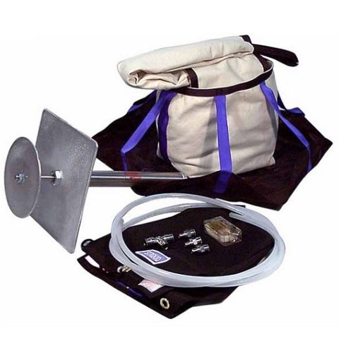 PRO STOCK BLACK CHUTE, SIZE 24LARGE AIR LAUNCHER SYSTEM