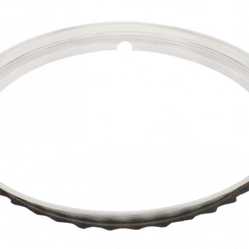 S/STEEL 16 RIBBED TRIM RING   EA  UNIV  FIT