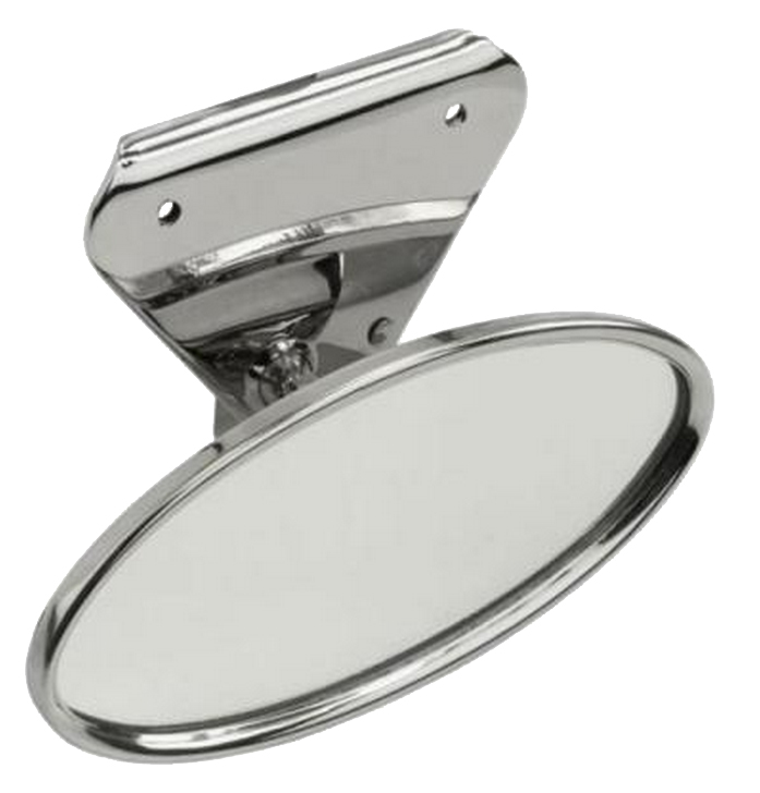 1928/31 FORD CLOSEDCAR INSIDE REARVIEW MIRROR STAINLESS