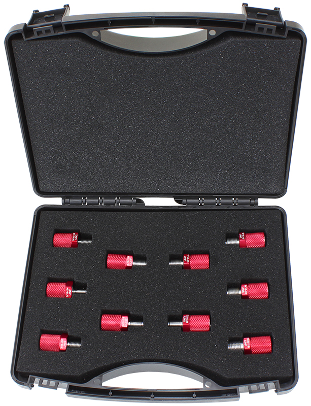 imperial thread gauge carry kit female and male gauge